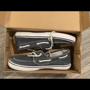 Boys Sperry Shoes, Size 1- Blueish-gray. EUC, only worn once or twice.